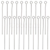 30Pcs 925 Sterling Silver Eye Pins STER-BC0002-59B-1