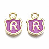 Alloy Enamel Charms ENAM-T012-03R-RS-2