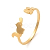 304 Stainless Steel Open Cuff Rings RJEW-Q808-02D-G-1