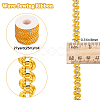 25M Metallic Yarn Lace Ribbons OCOR-GF0003-09G-2