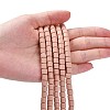 Handmade Polymer Clay Bead Strands X-CLAY-ZX006-01-135-6