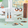 DIY Two Tone Dangle Earring Making Kit DIY-TA0009-01C-7