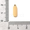 304 Stainless Steel Pendants STAS-K297-09I-G-3