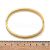 304 Stainless Steel Rhinestone Bangles for Women BJEW-Z092-13G-5