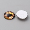 Glass Cabochons LS-GLAA-WH0033-75F-07-2