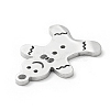 Non-Tarnish 201 Stainless Steel Pendants LS-STAS-E157-02P-3
