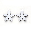 Tarnish Resistant 304 Stainless Steel Pendants X-STAS-N092-78-2