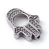 316 Surgical Stainless Steel Bead Frames Hand Polished STAS-G186-37AS-3