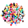 280Pcs 14 Colors Opaque Acrylic Beads MACR-SC0001-99-5