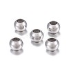 201 Stainless Steel Beads STAS-P238-02P-02-1