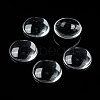 Transparent Glass Cabochons GGLA-R026-18mm-6