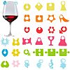 2 Sets 2 Style Silicone Goblet Charm Set DIY-OC0009-96-1