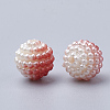 Imitation Pearl Acrylic Beads OACR-T004-12mm-10-2