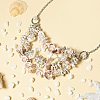 Shell Bib Statement Necklaces Set NJEW-PH0001-07-4