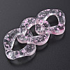 Transparent Acrylic Linking Rings OACR-N009-016A-10-1