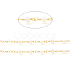 3.28 Feet Brass Handmade Beaded Chain X-CHC-I031-05A-1