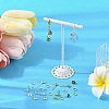 Iron Ball Stud Earring Findings & Ear Nuts & Open Jump Rings IFIN-YW0003-69-5