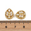 Brass Pave Cubic Zirconia Multi-strand Links ZIRC-F145-07G-01-3