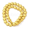 Electroplate Glass Beads Strands EGLA-H109-03-2