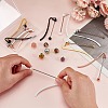 10Pcs 5 Colors Iron Bookmark Findings IFIN-AR0001-41-4