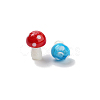 Mushroom Handmade Lampwork Beads Strands LAMP-R116-03-4
