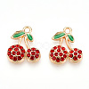 Rack Plating Alloy Pendants FIND-N005-21G-C-1