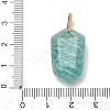 Natural Amazonite Pendants GG-CBA5FCC-01G-01-3