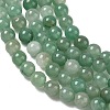 Natural Green Aventurine Beads Strands G-E380-02-6mm-5