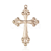 Alloy Rhinestone Big Pendants RB-J112-05KCG-2