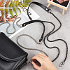 2Pcs 2 Colors Alloy Byzantine Chain & PU Leather Bag Strap FIND-WR0001-49-3