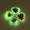 Luminous Handmade Lampwork Pendants LAMP-S189-02-B-3