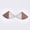 Resin & Walnut Wood Pendants RESI-S358-86A-01-2