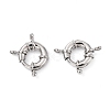 Rack Plating Brass Spring Ring Clasps KK-D399-B-P-NF-4