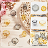 10Sets Transparent Glass Beads GLAA-AN0001-01A-3