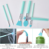 1 Set Silicone Makeup Brushes Set AJEW-GF0010-26-6