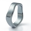 Non-magnetic Synthetic Hematite Finger Rings RJEW-H544-03F-2