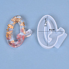 Letter DIY Silicone Molds DIY-I034-08Q-3