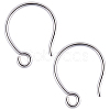 Anti-Tarnish 5 Pair 925 Sterling Silver Earring Hooks STER-BBC0002-01-1