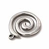 Non-Tarnish 304 Stainless Steel Pendants STAS-P322-11P-3