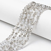 Electroplate Glass Beads Strands EGLA-A034-J4mm-E05-1