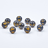Natural Agate Beads Strands G-OC0001-37B-10mm-6