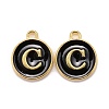 Golden Plated Alloy Charms ENAM-S118-02C-1