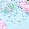 200Pcs 4 Colors Cat Eye Beads CE-YW0001-04-4