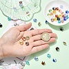 50Pcs 10 Colors Electroplate Glass Beads Strands EGLA-YW0005-69-5