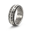 Rotatable Stainless Steel Finger Ring PW-WG27E87-28-1