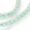 Natural Green Aventurine Beads Strands X-G-G099-4mm-17-3