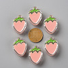 Transparent Enamel Acrylic Beads TACR-S155-003C-3