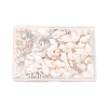 120Pcs 3 Styles Shell Pendants PALLOY-HY00003-9
