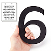 Stainless Steel Home Address Number DJEW-WH0010-05EB-2