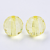 Transparent Acrylic Beads TACR-Q254-8mm-V21-2